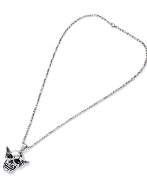 Skull w/wings Pendent