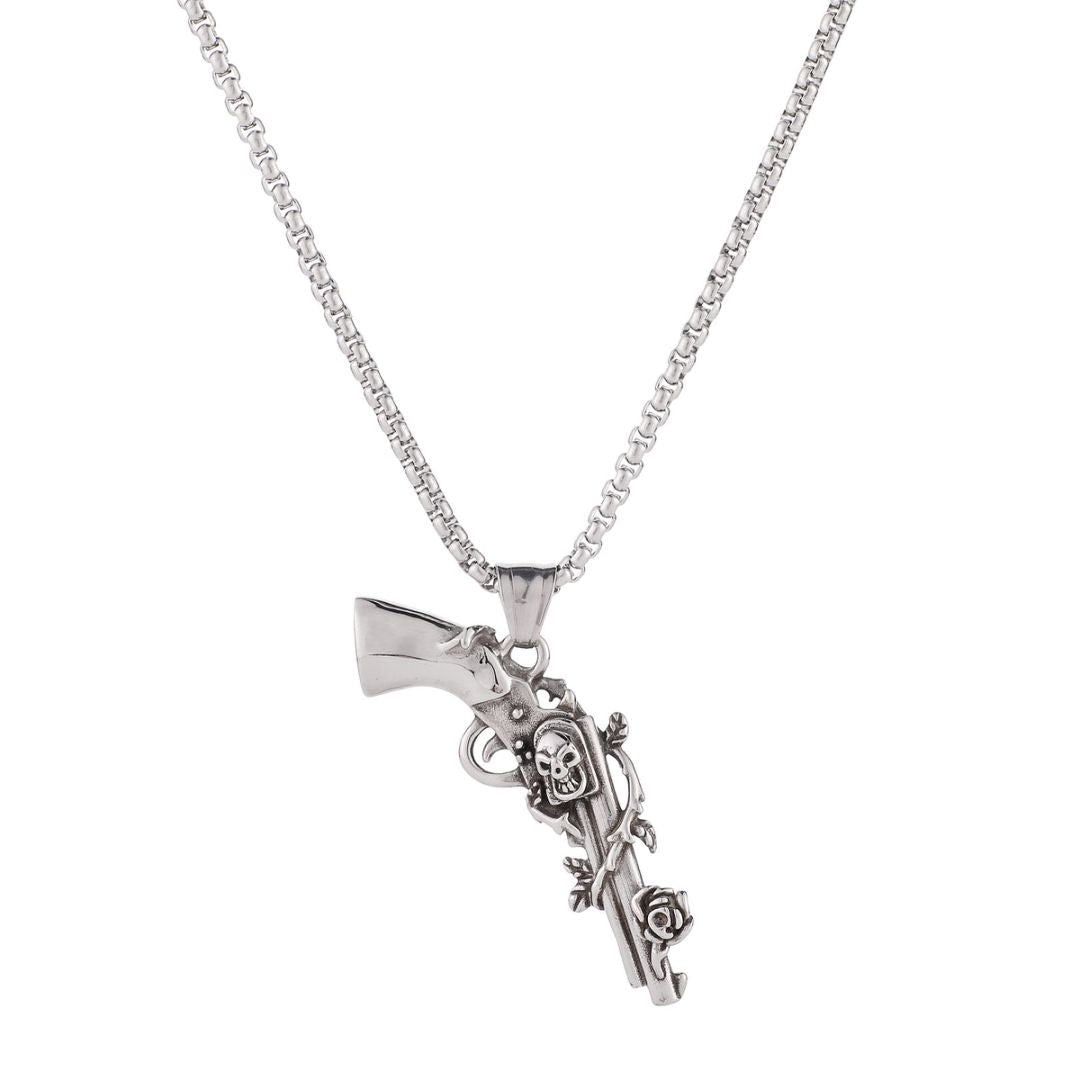 Revolver Pistol Pendent