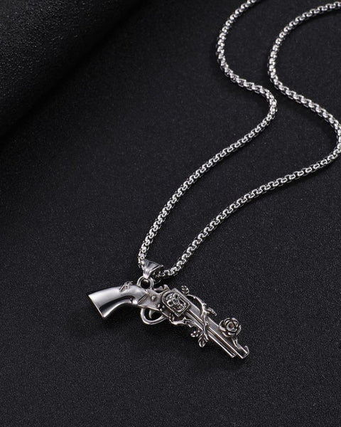 Revolver Pistol Pendent