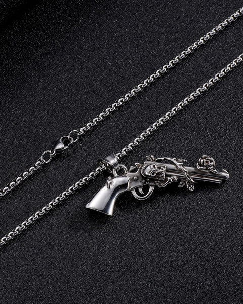 Revolver Pistol Pendent