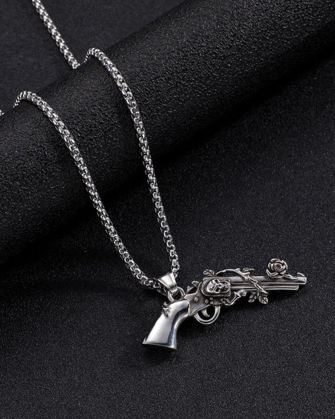 Revolver Pistol Pendent