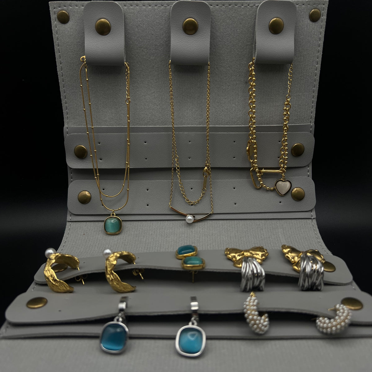 Twins Gifts Travel Jewelry Case
