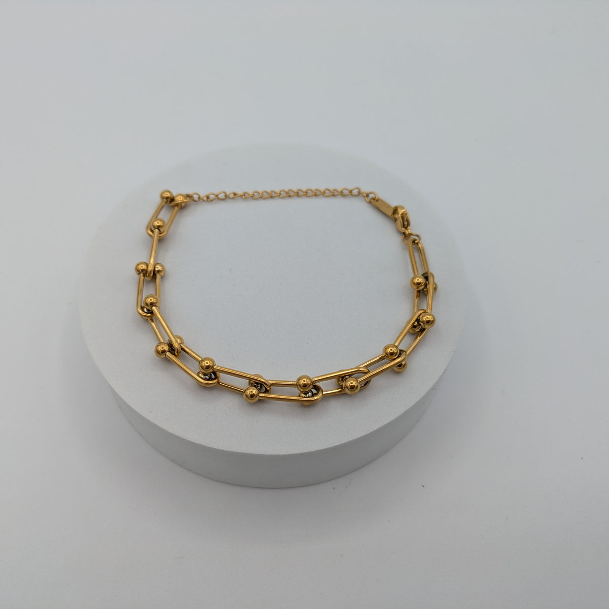 Golden Link Bracelet